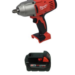 Milwaukee M18 1/2" 18V High-Torque Impact Wrench 2663-20 with 4Ah Battery